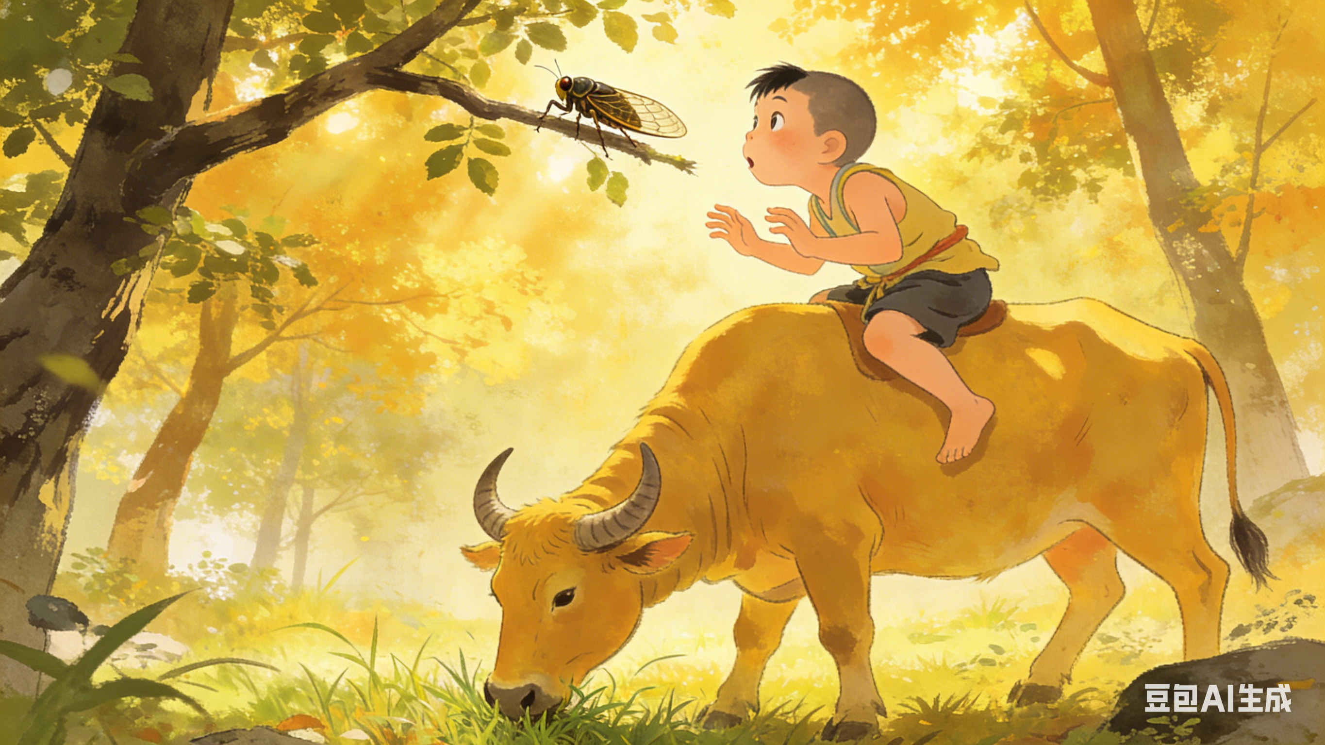 AI画古诗 - 北北