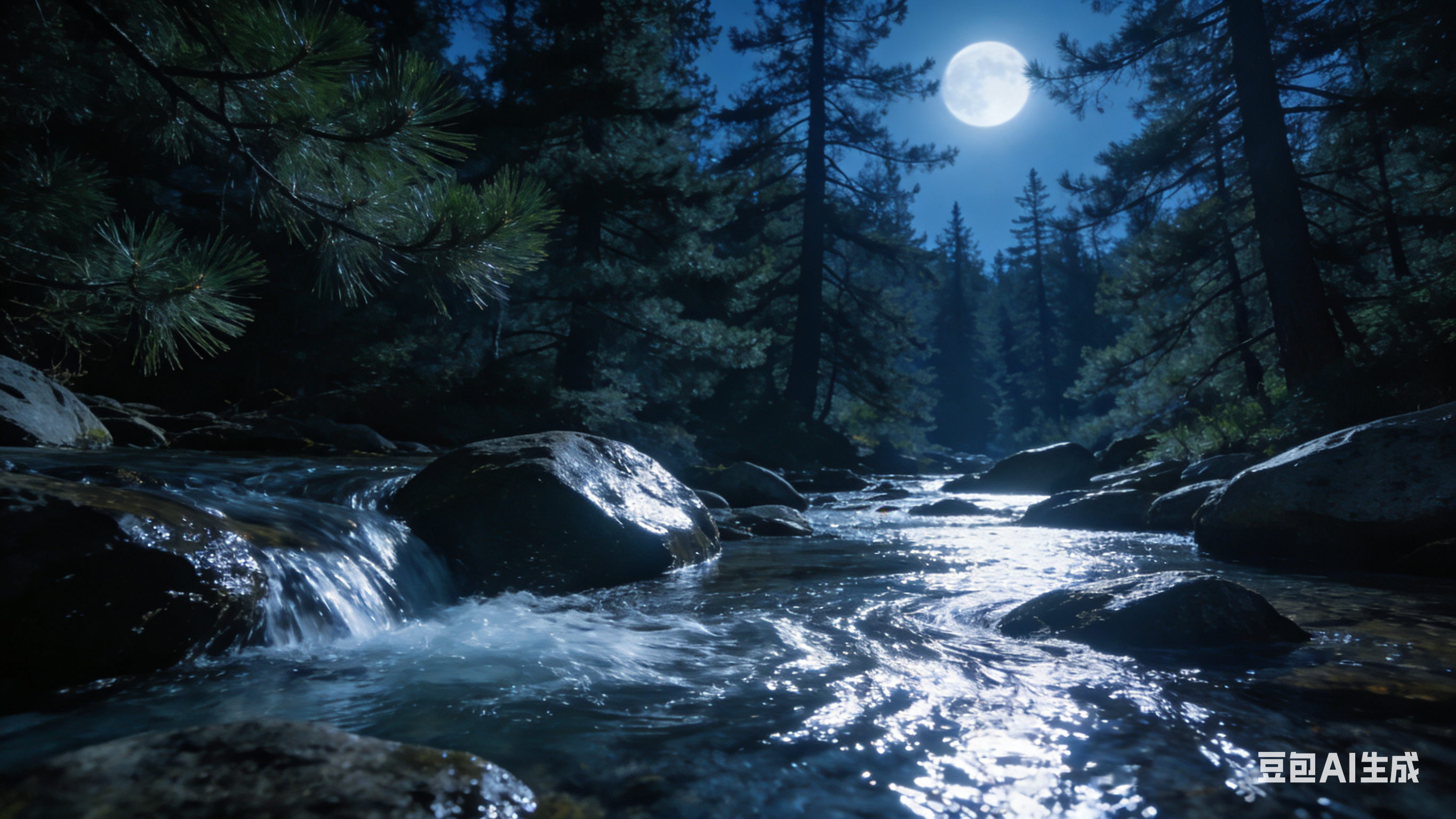 AI画古诗 - 豆豆