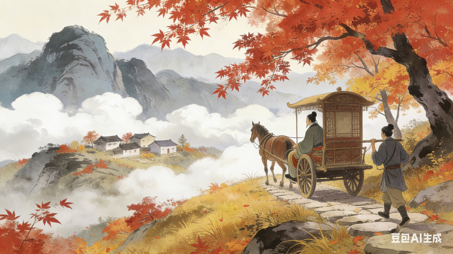 AI画古诗 - 陈朗清