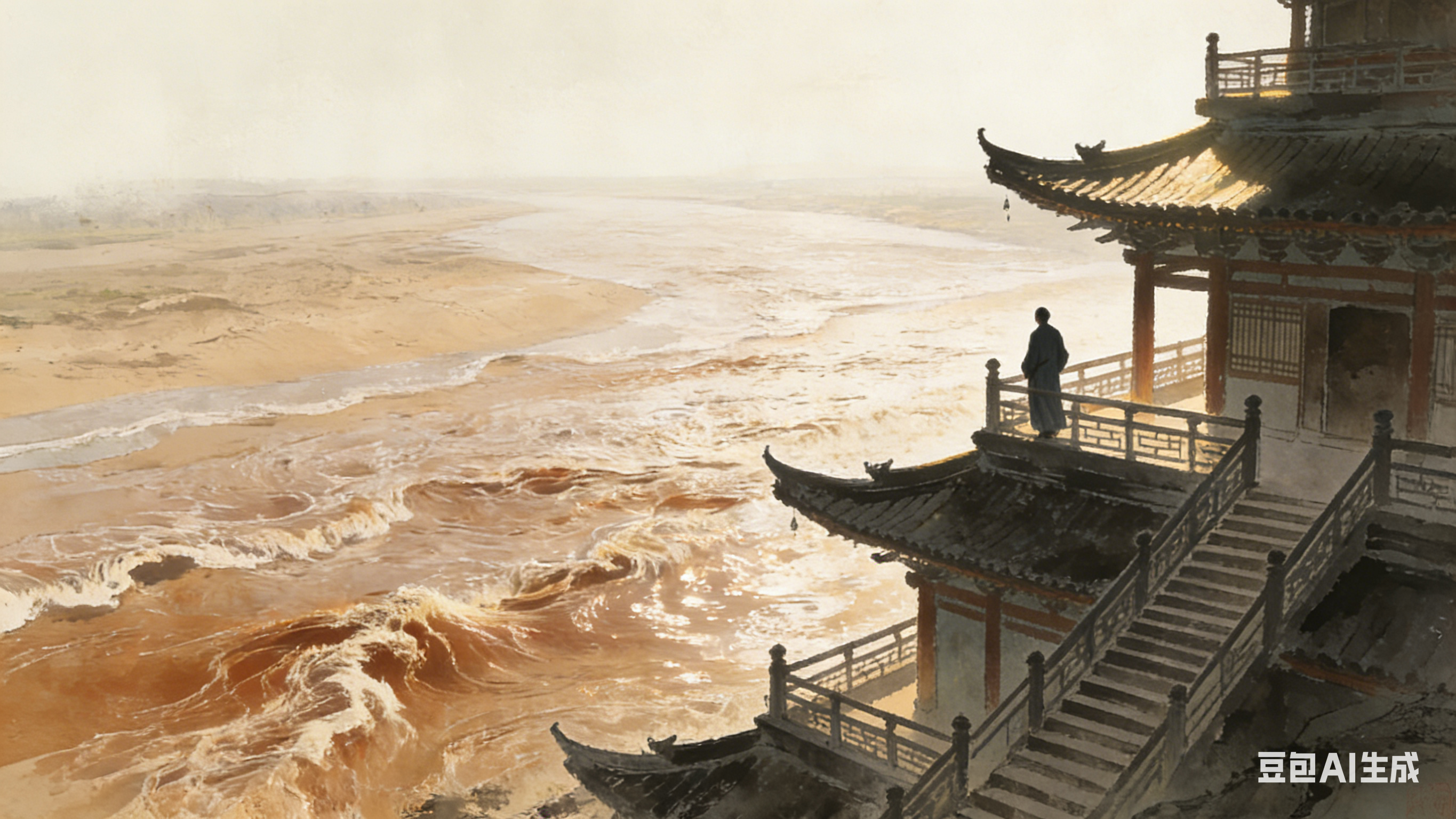 AI画古诗 - 菲菲