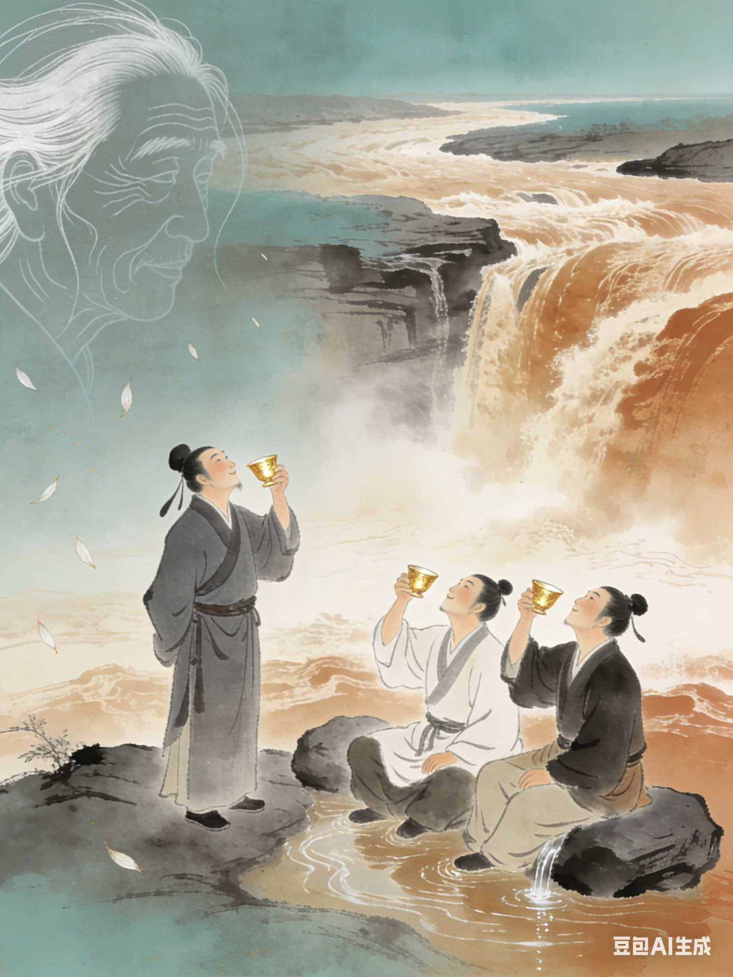 AI画古诗 - 乐乐