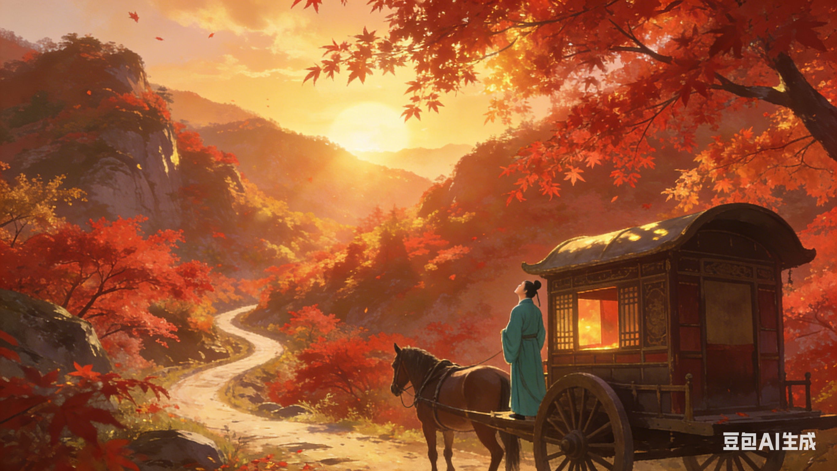 AI画古诗 - 黄宥钧