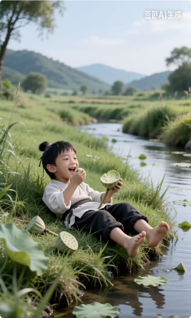 AI画古诗 - 开开