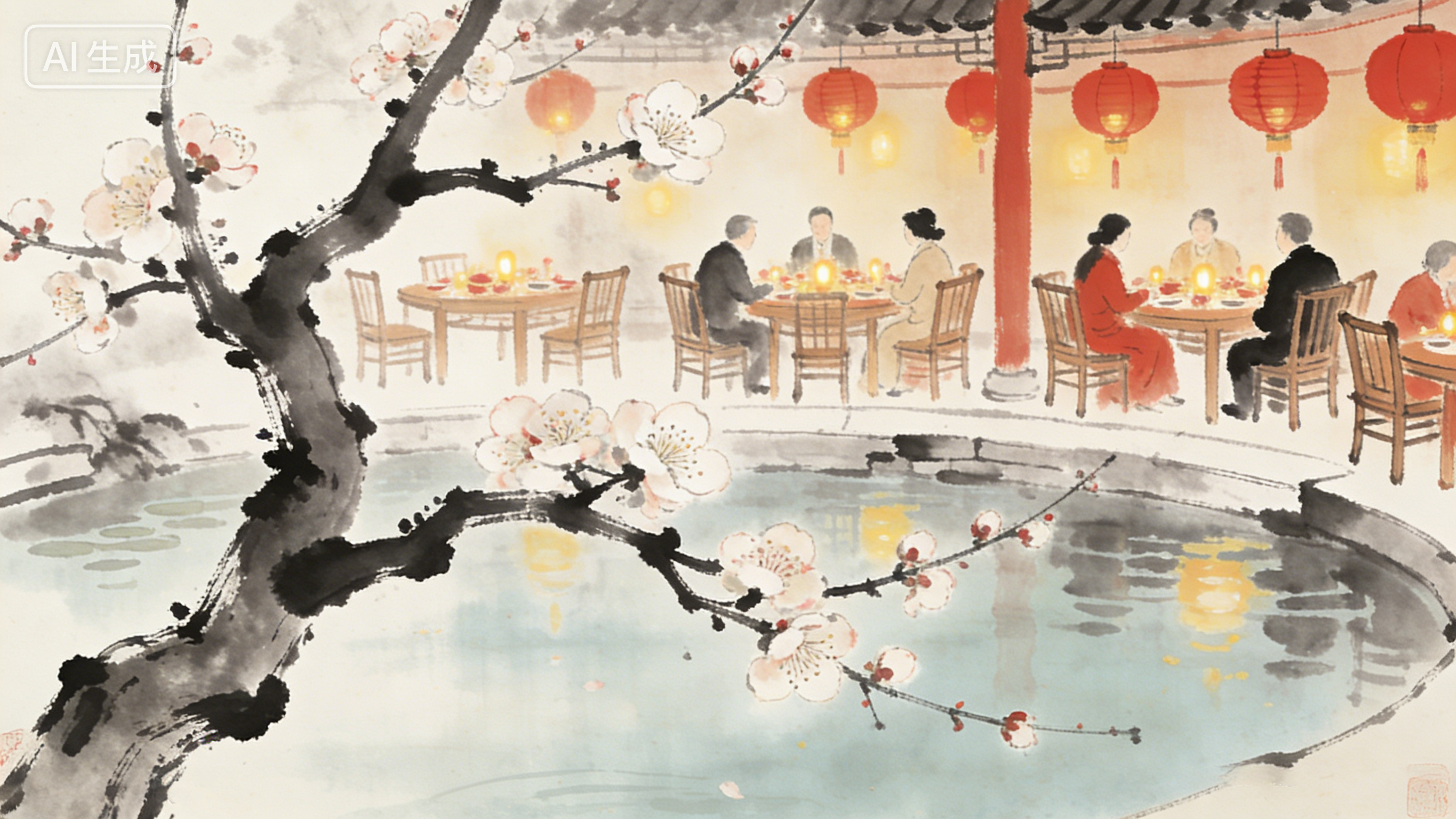 AI画古诗 - 铠铠