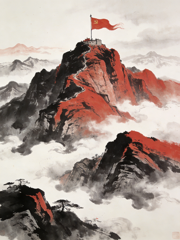 AI画古诗 - 洋杨