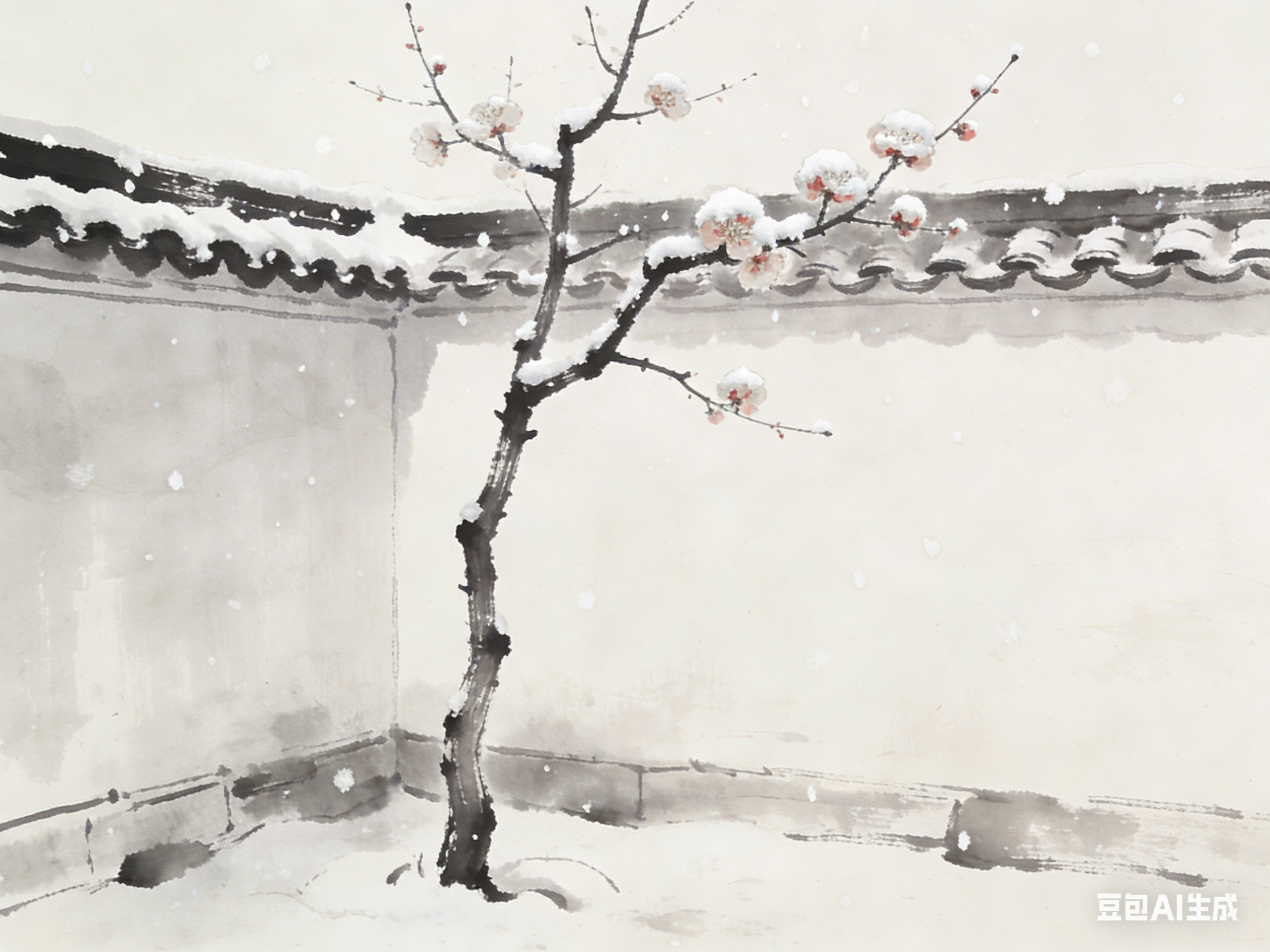 AI画古诗 - 土豆