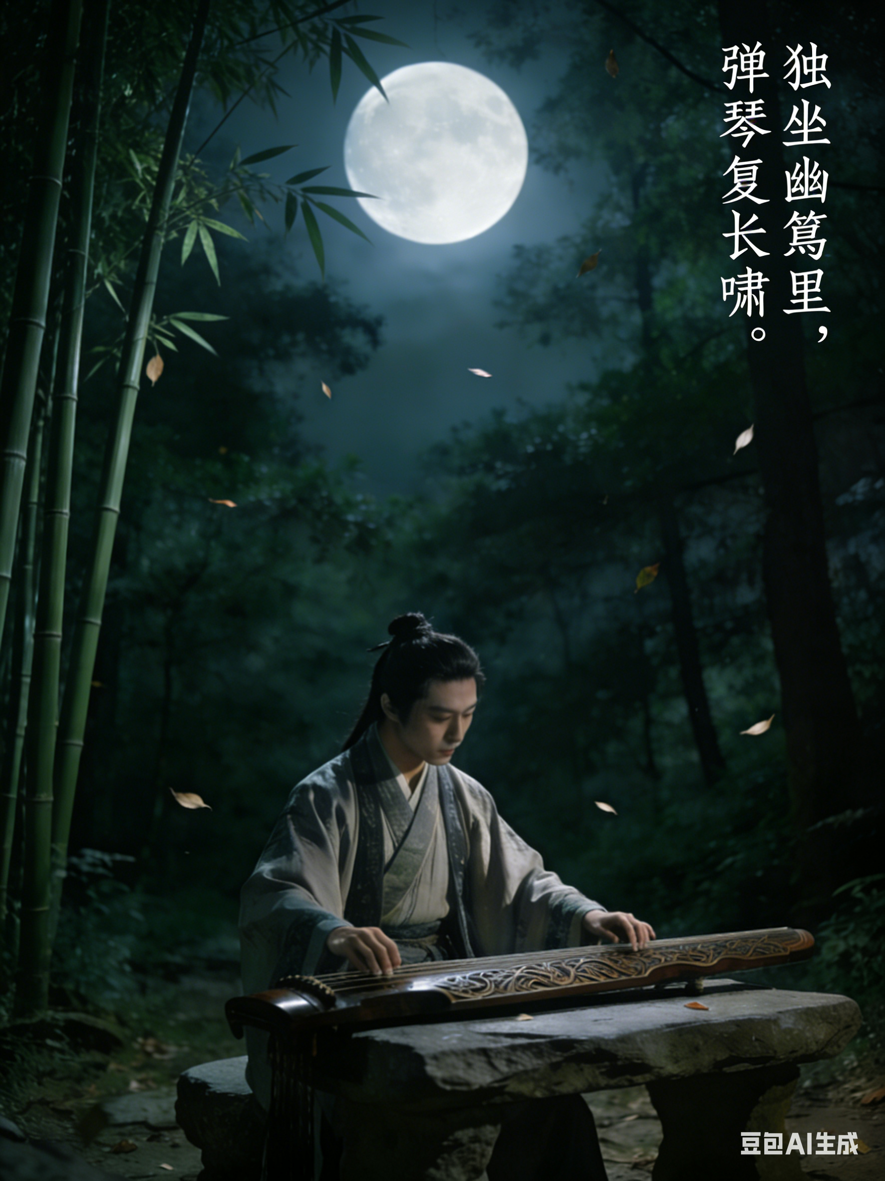 AI画古诗 - 阿西