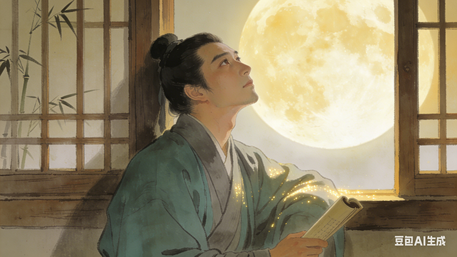 AI画古诗 - 靖禾