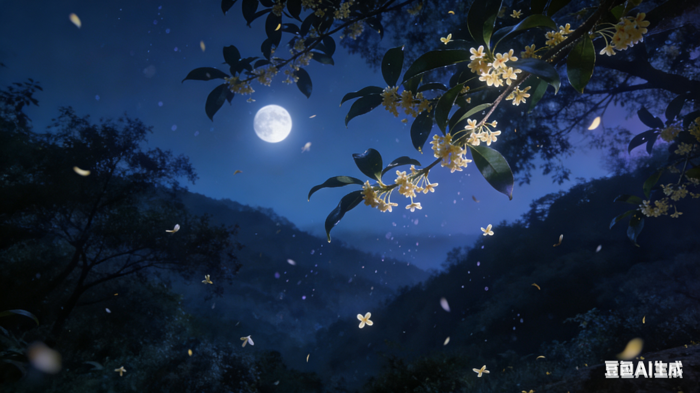 AI画古诗 - 韩佳莹