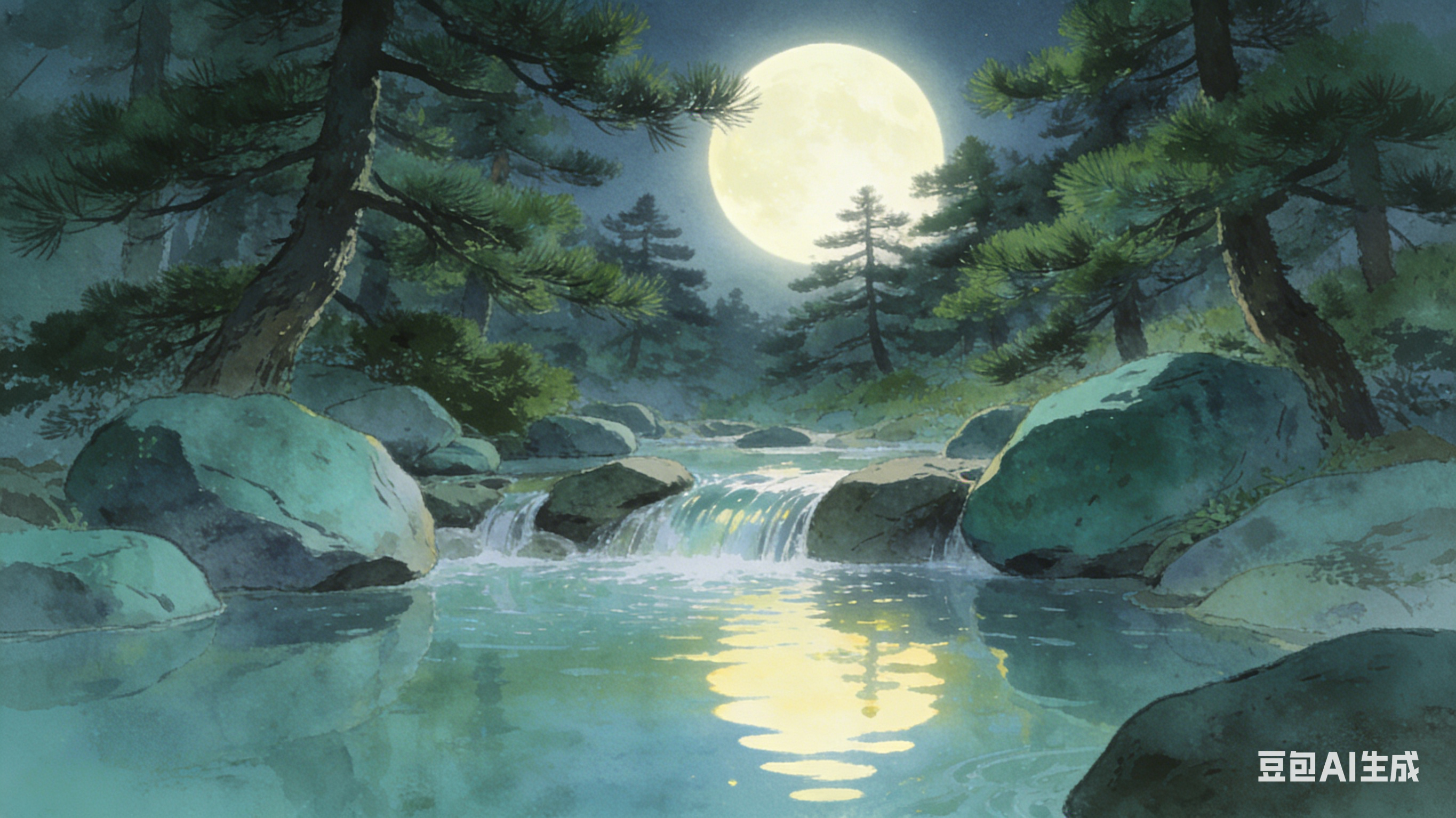 AI画古诗 - 八宝儿