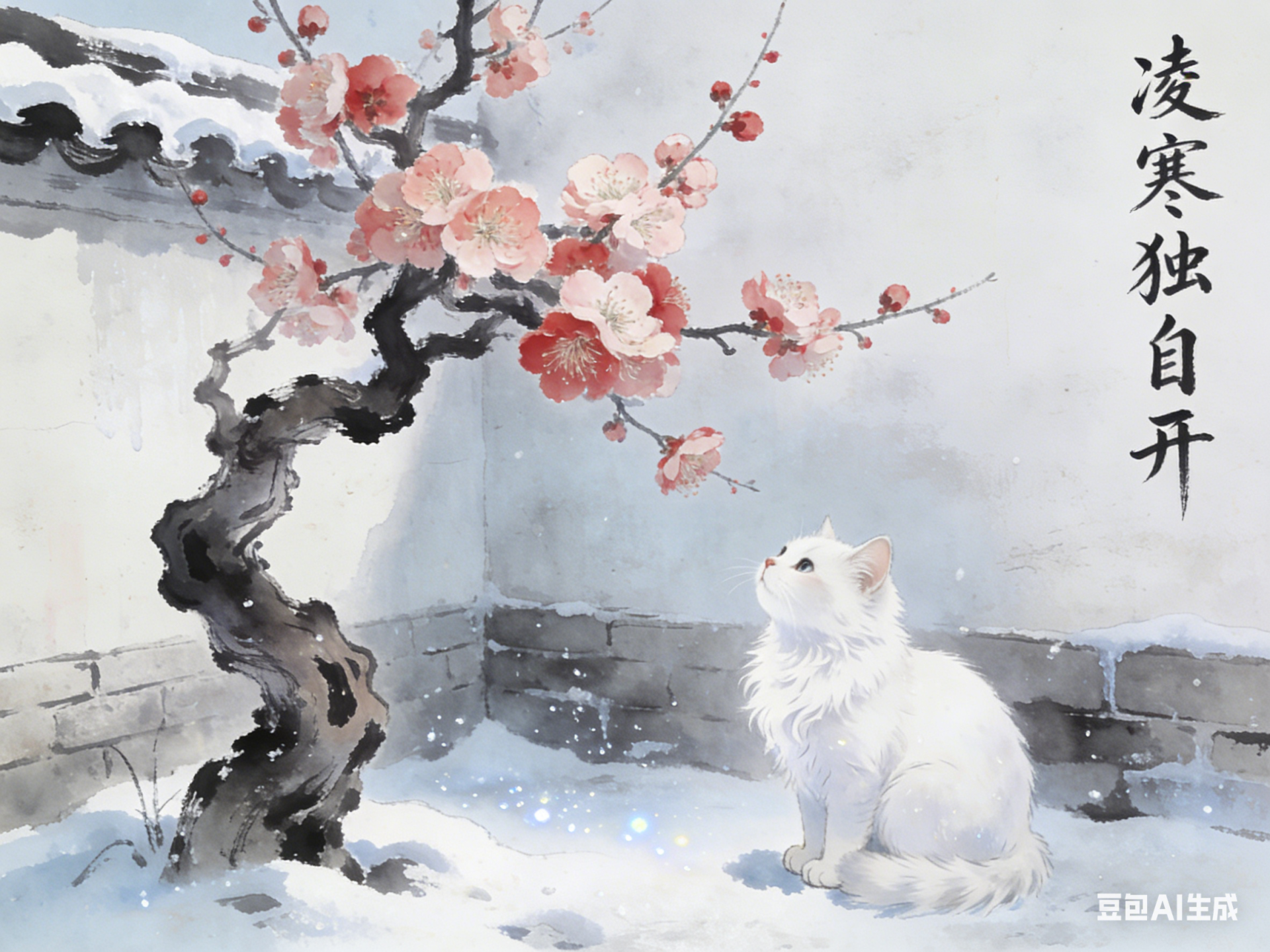 AI画古诗 - 溪溪