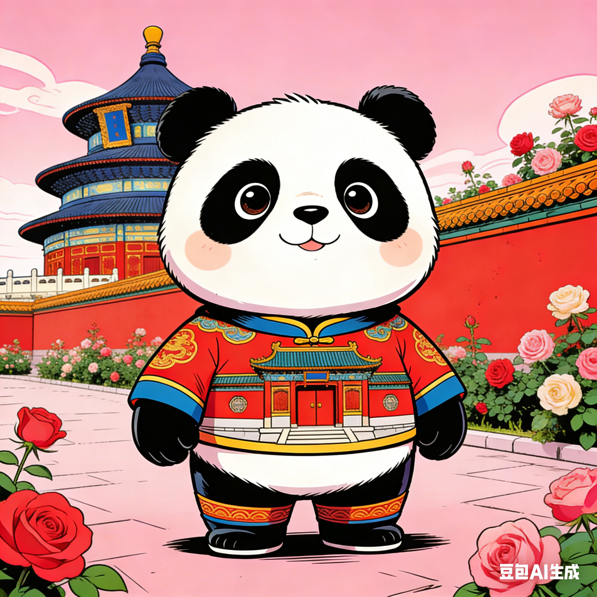 城市吉祥物 - 团团