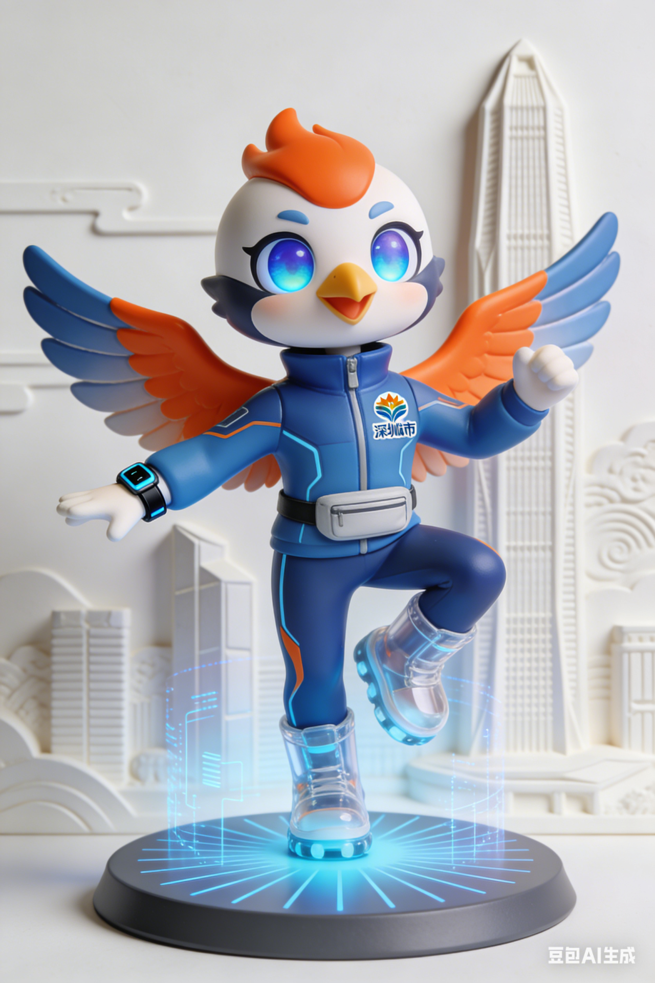 城市吉祥物 - 比特