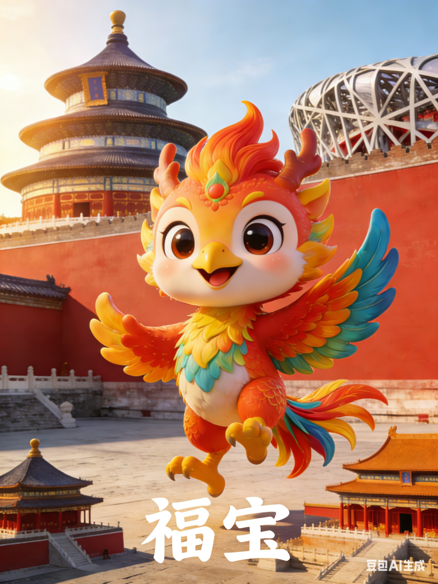 城市吉祥物 - 小黄豆