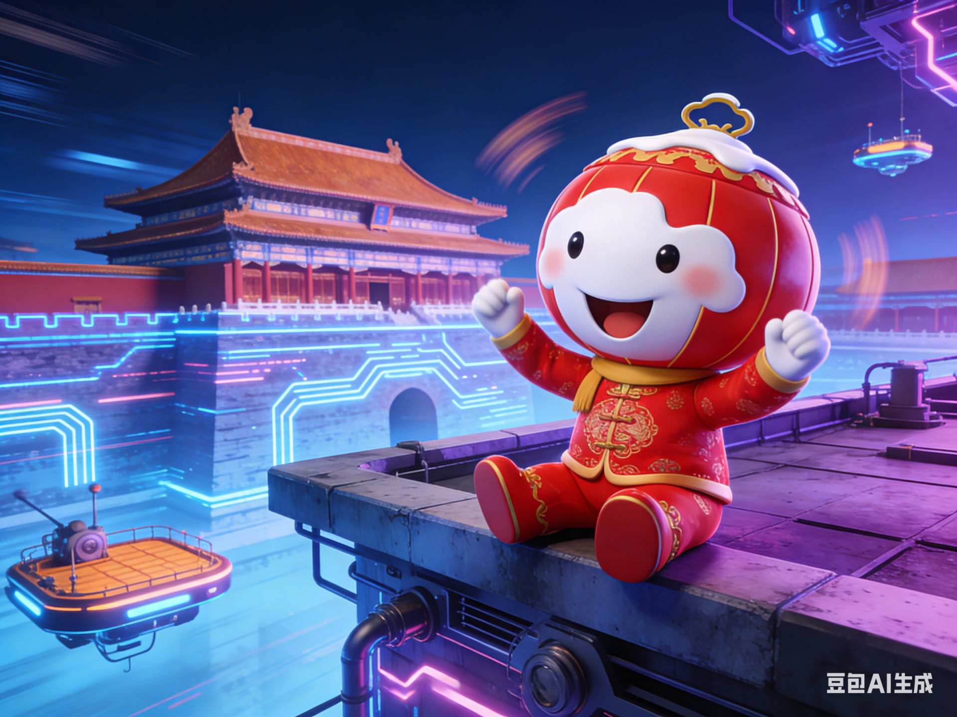 城市吉祥物 - Eden